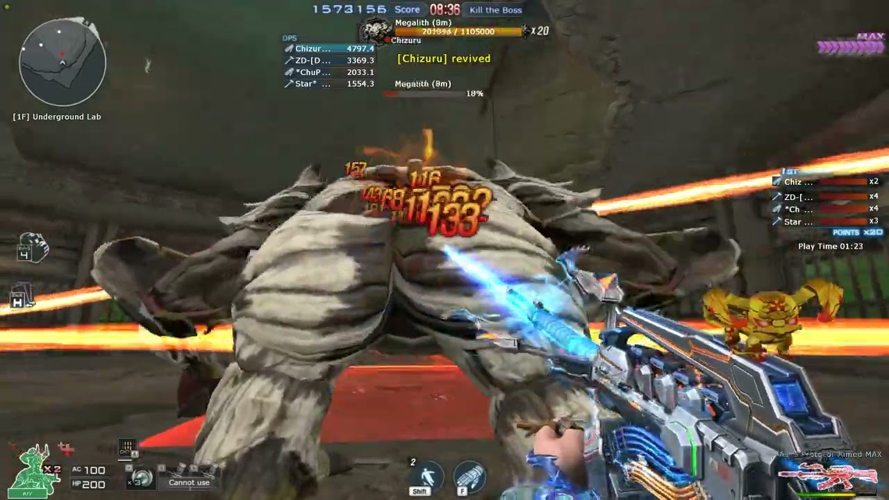 Arcadia Nightmare with 4x M4A1-S-Protocol Aimed MAX 3-3