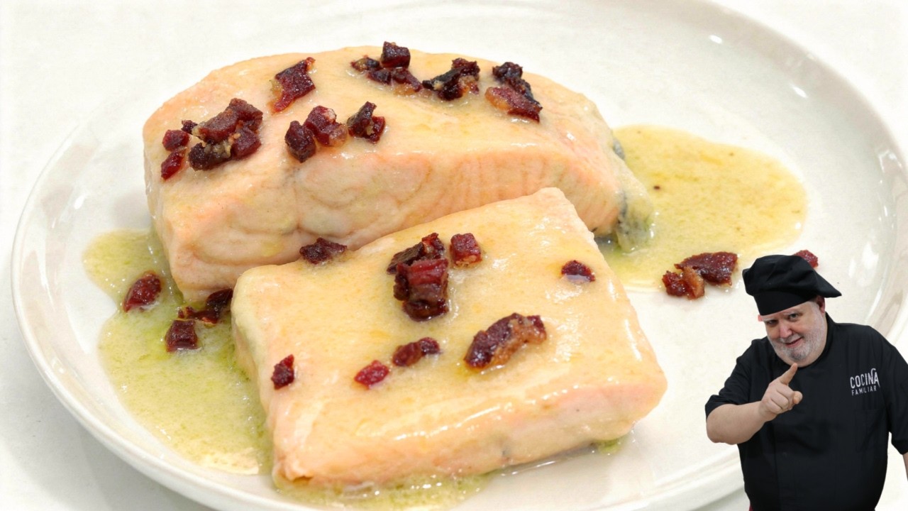 Este salmón asturiano tiene un sabor increíble 🤯