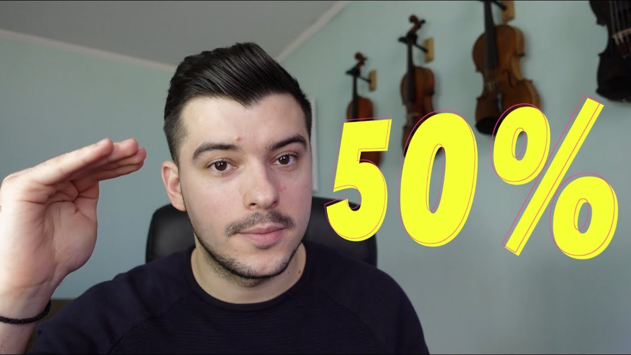 CÂT și CUM EXERSĂM LA VIOARĂ ? (metoda procentelor) 🎻
