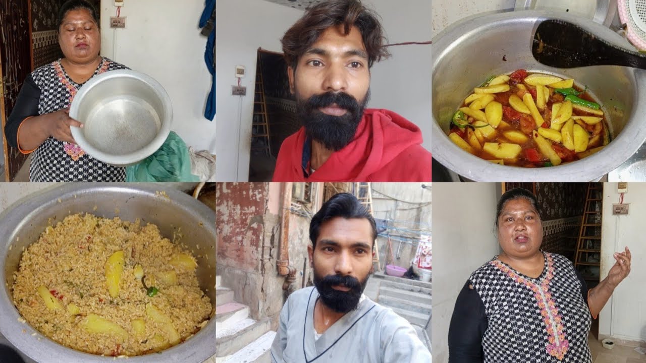 Aaj ki recipe Aalu wale chawalon ki #uzmagill 
