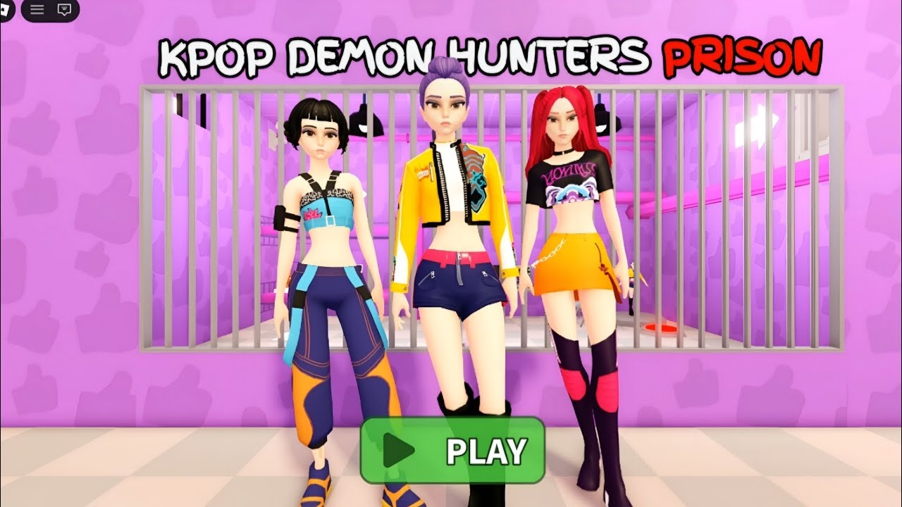 KPOP DEMON HUNTERS PRISON RUN! (Obby) Gameplay Walkthrough 
