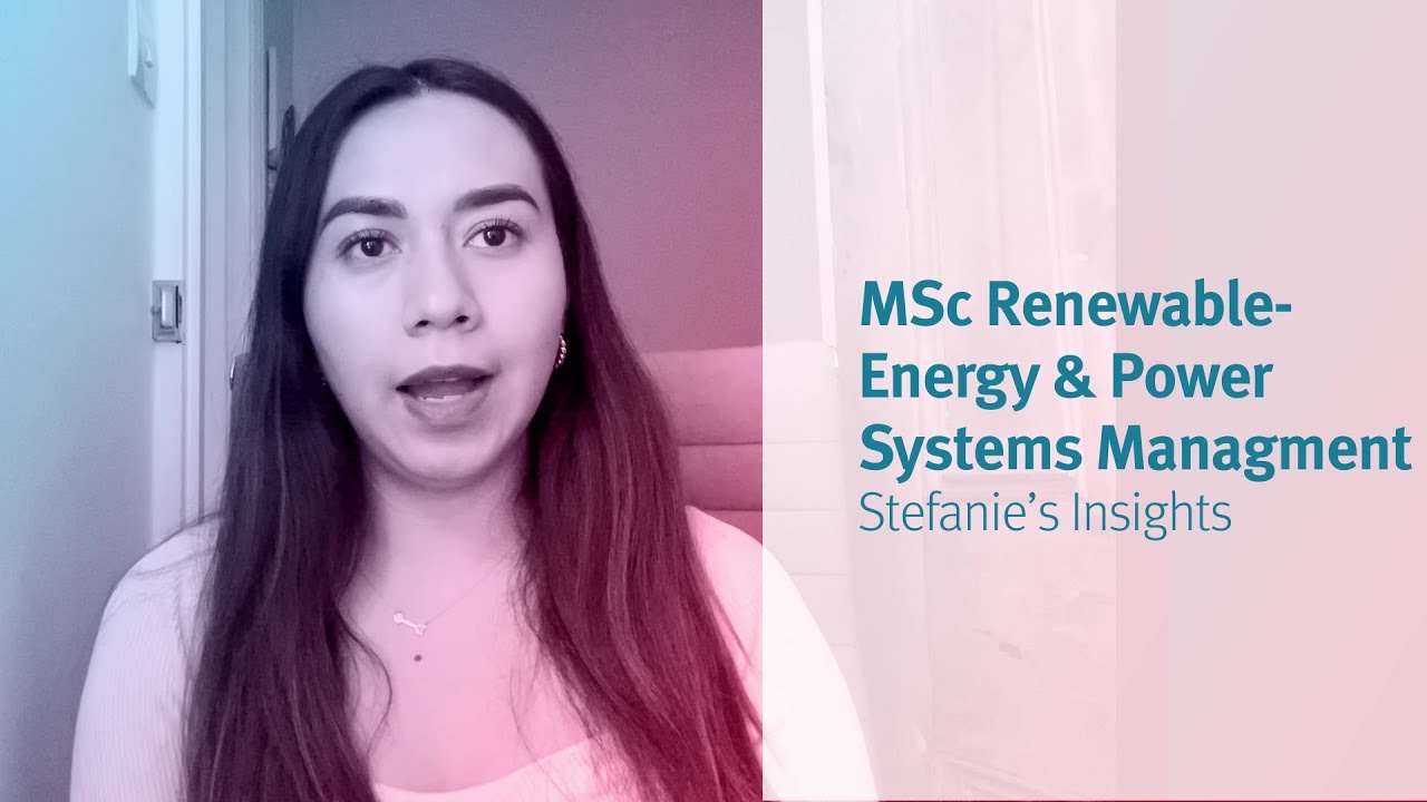 Meet Stefanie, MSc Renewable Energy & Power Systems Student at City, University of London