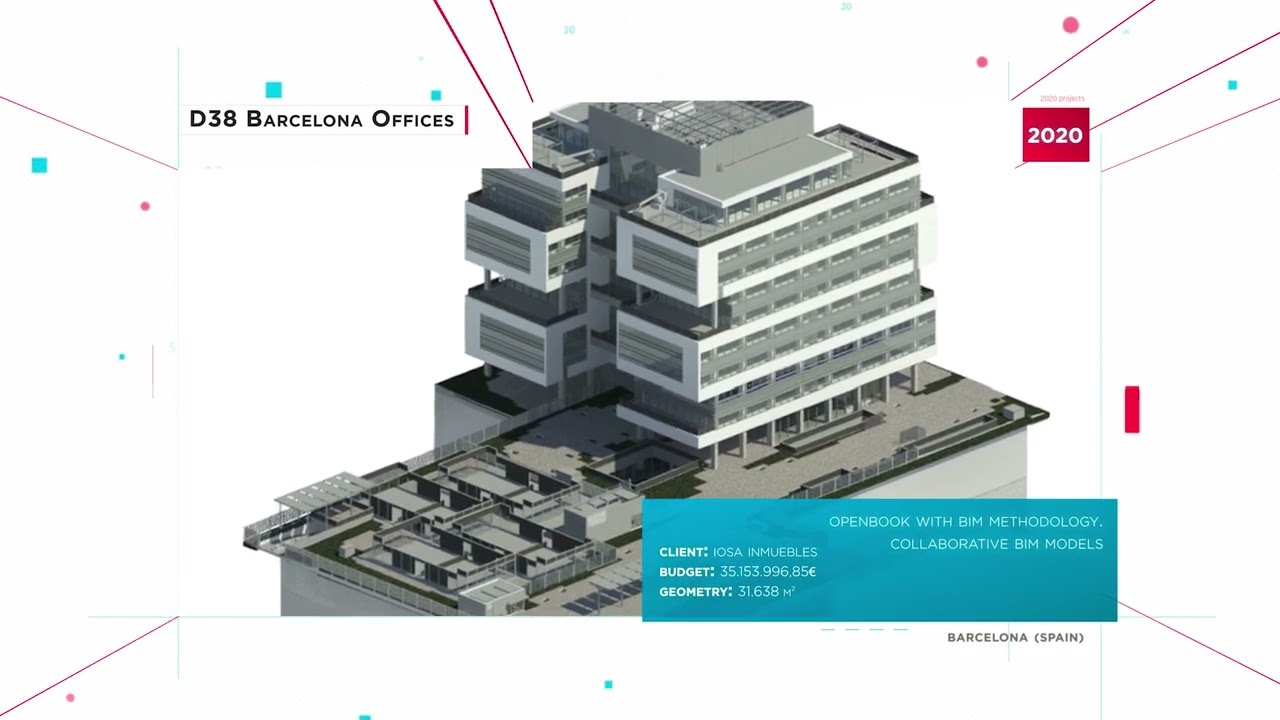 COMSA Corporación: BIM projects in recent years