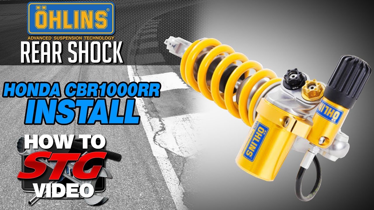 How to Install Ohlins Honda CBR1000RR 08-14 TTX Rear Shock from Sportbiketrackgear.com