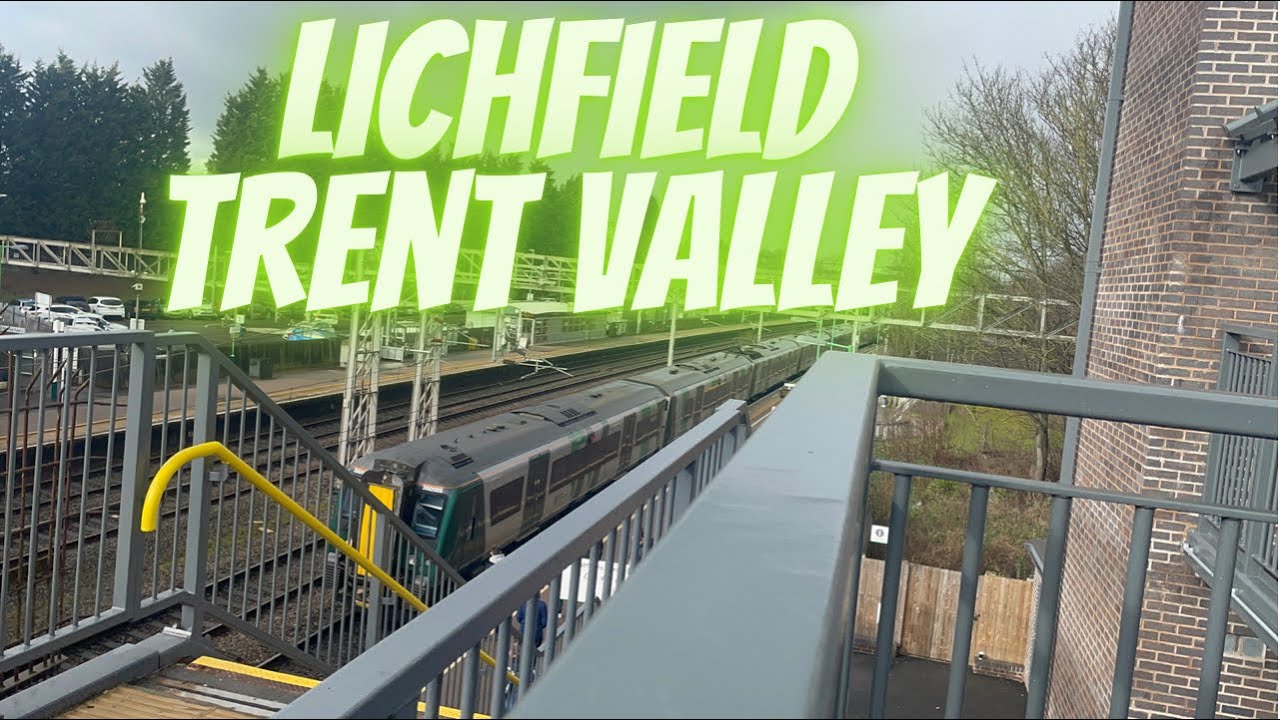 Lichfield Trent Valley Railway Station (LTV) (22/02/22) ft XC diverts