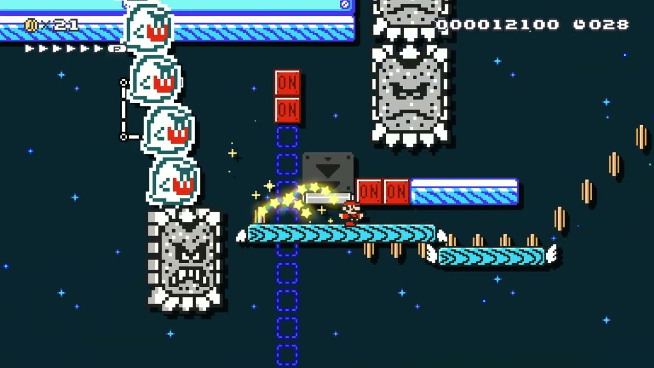 ~Thwomp Speedrun на Хоккайдо~ от Misuta X 🍄Super Mario Maker 2 #dun