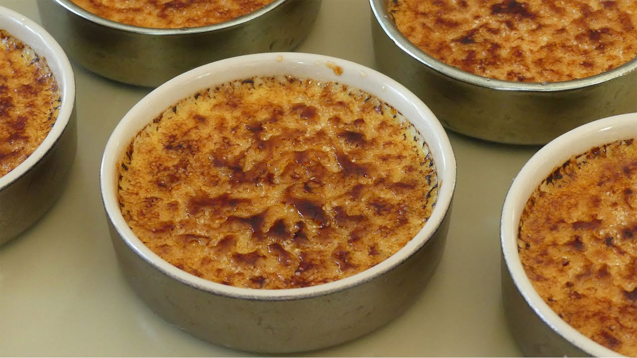 Recette de la crème brûlée à la vanille