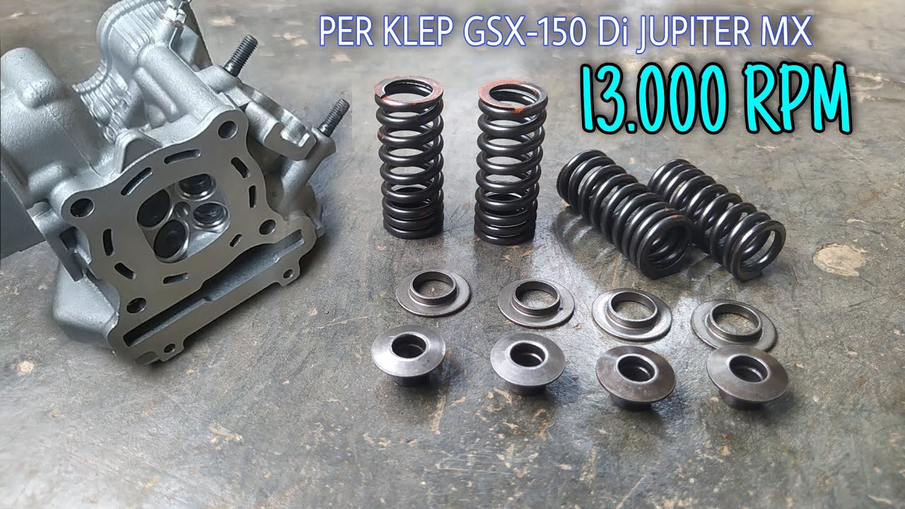 PASANG PER KLEP GSX-150 KE JUPITER MX | Racing Original Pabrikan