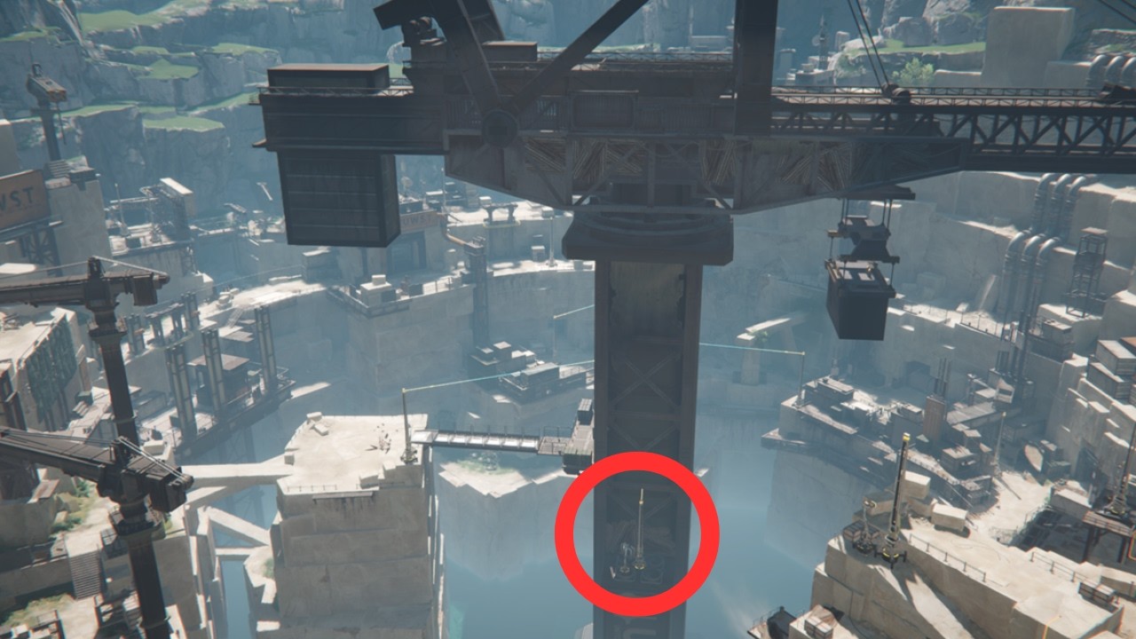 【Arknights: Endfield】How to place a zipline at the base of the super crane