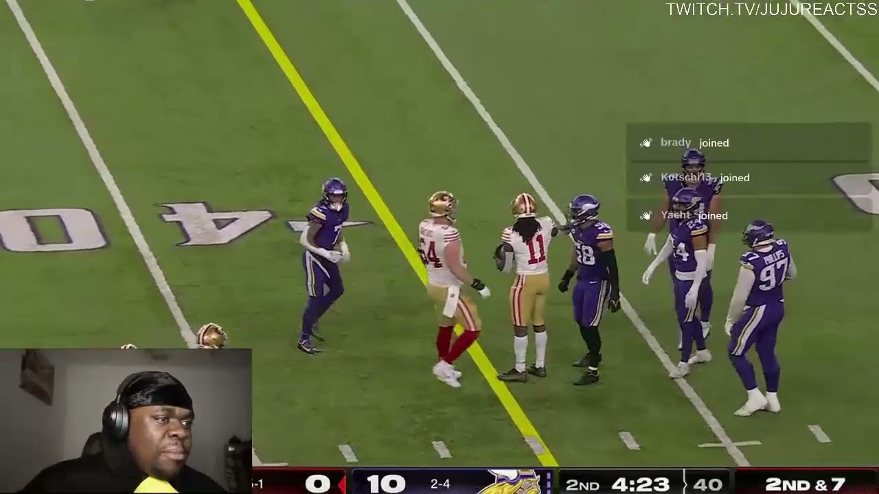 JuJuReacts ToSan Francisco 49ers vs. Minnesota Vikings | 2023 Week 7 Game Highlights | LIVE Reaction