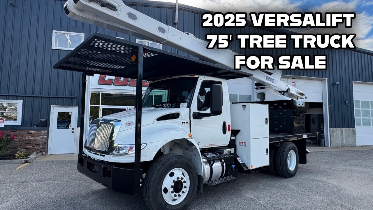 2025 Versalift VO270 Tree Truck For Sale 75' Working Height CUESEQUIP.com