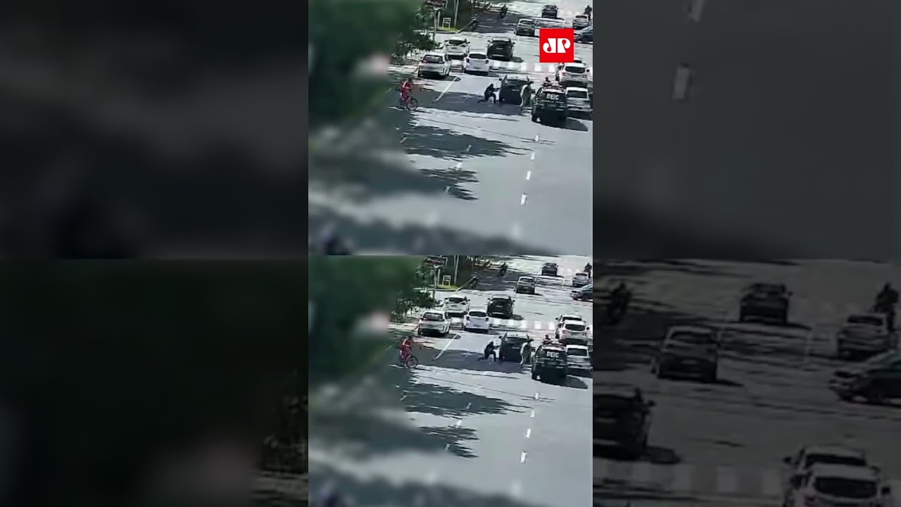 C&acirc;meras registram persegui&ccedil;&atilde;o que terminou em morte na Faria Lima #shorts