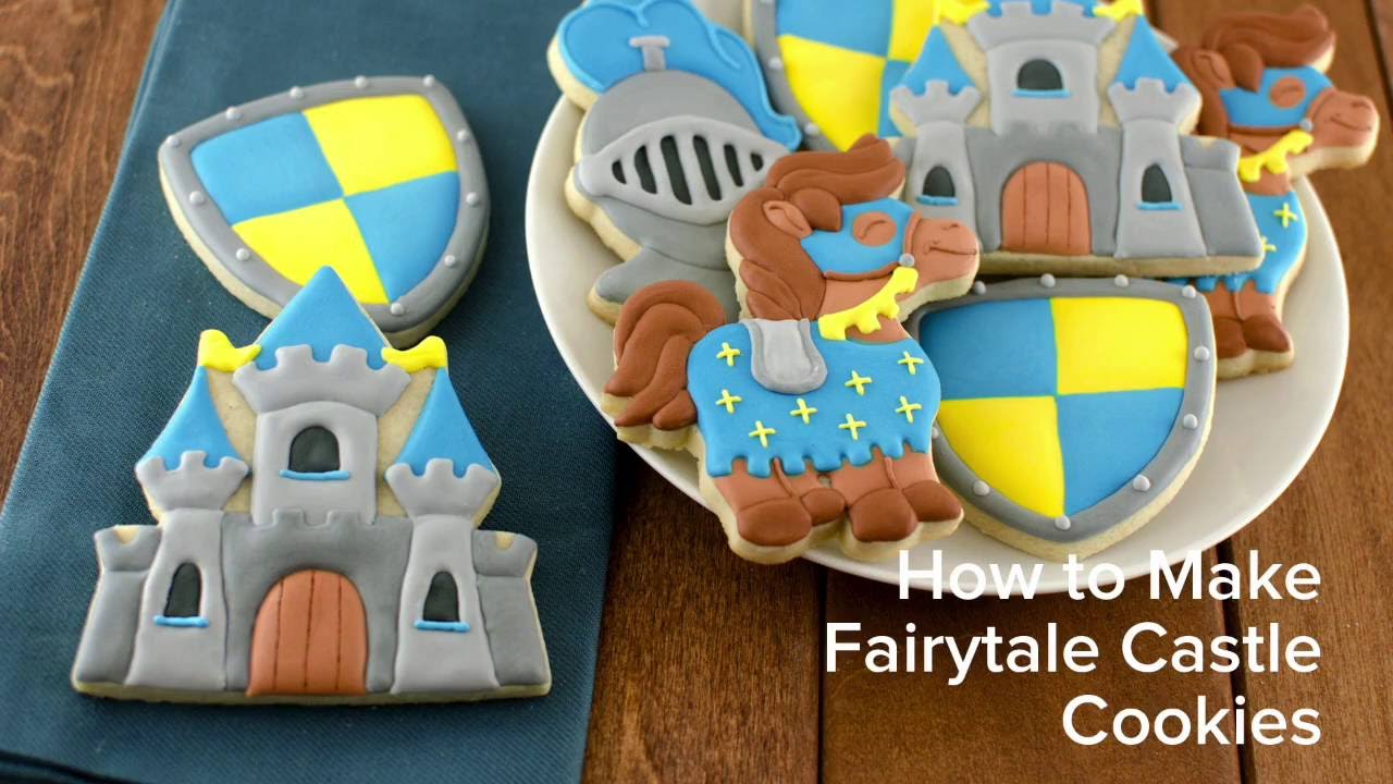 How to Make Fairytale Castle Cookies