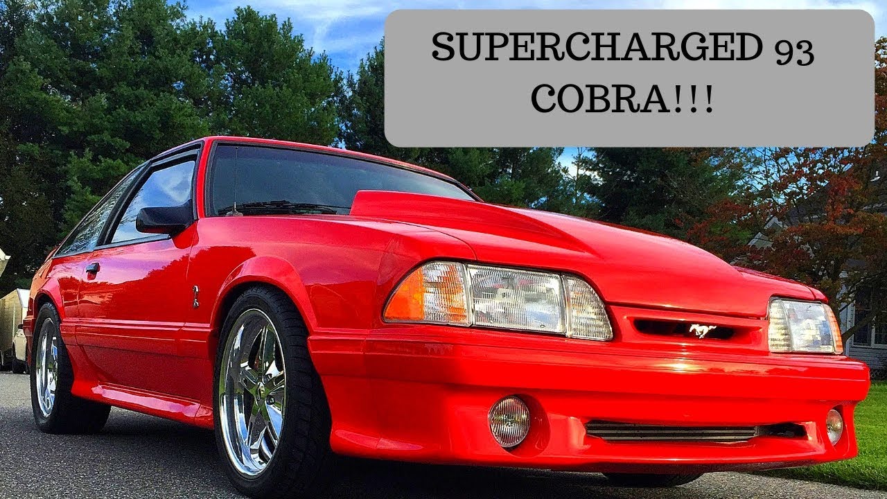 1993 Cobra Mustang Supercharged!