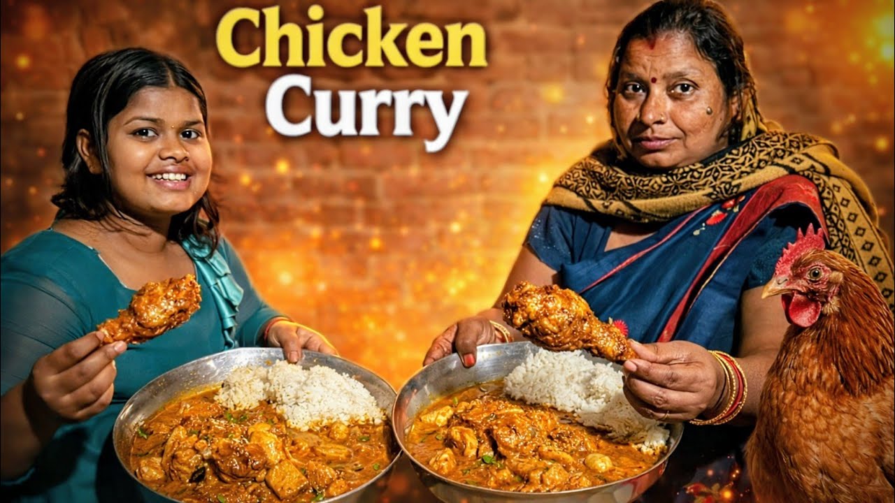 मां के हाथ का Chicken curry 😋