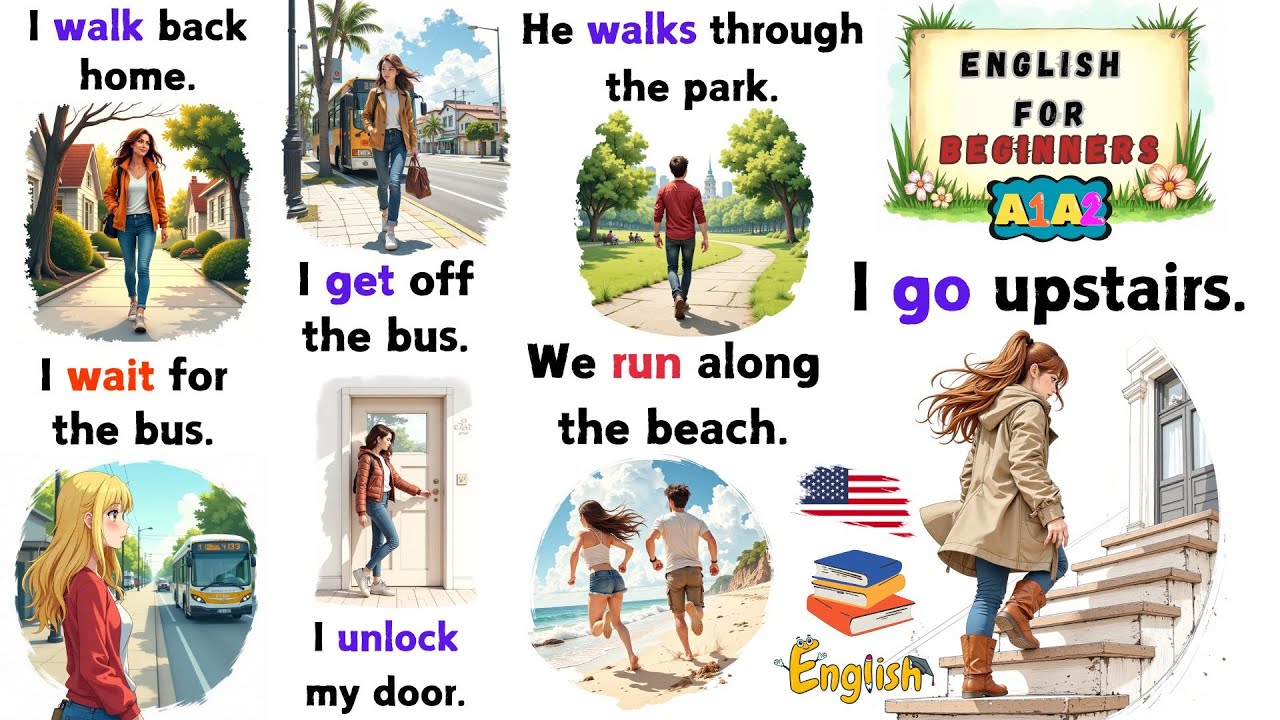 🌅 Wake Up with English: Easy Daily Phrases for New Learners 📚🇺🇸