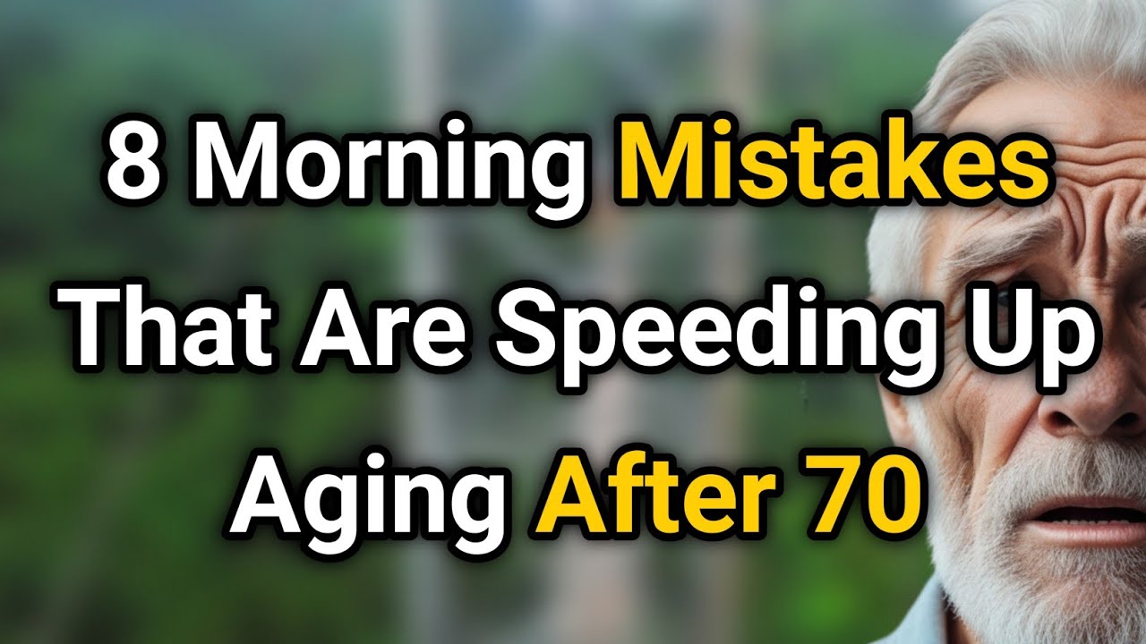 8 Morning Mistakes That Are Speeding Up Aging After 60
