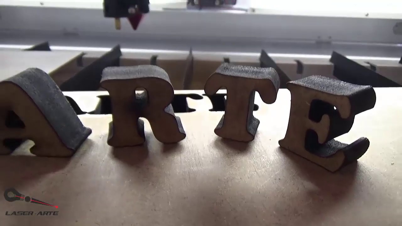 Corte en MDF 8mm, 12mm, 15mm con LA 9060HQ de Laser Arte Colombia