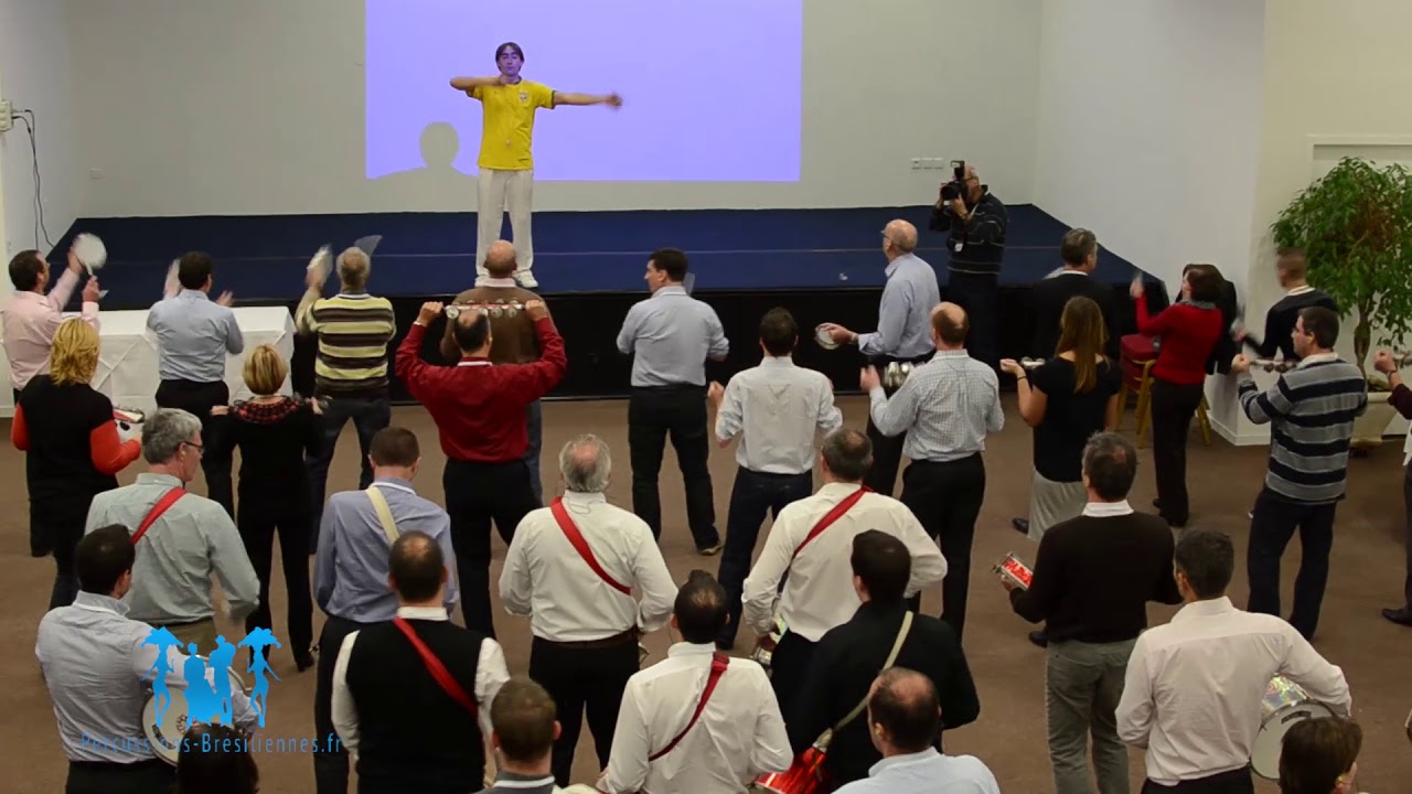 Team building percussions batucada pour l'entreprise