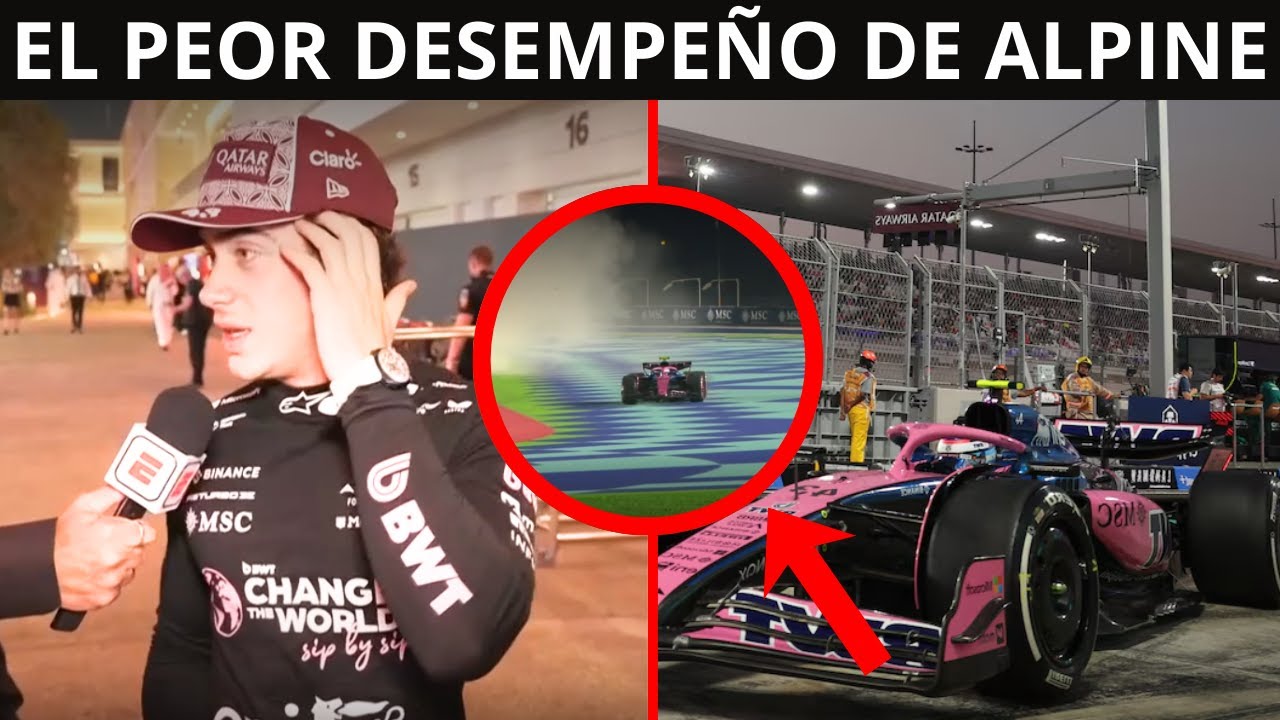 😱🚨 Alpine al L&Iacute;MITE despu&eacute;s del desastre 😱🚨Colapinto y Gasly en un mismo INFIERNO