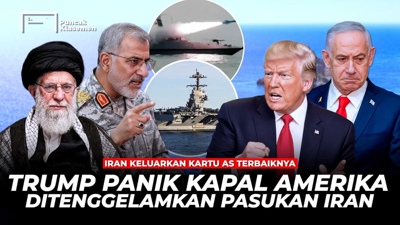 Trump Ketakutan Mau Dibun*h Intel Iran! “Pasukan AS Dipukul Mundur di Selat Hormuz” Perang Dunia III