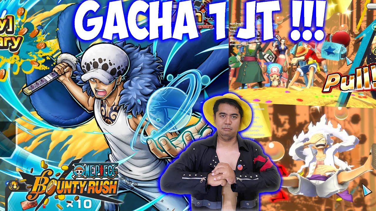 Bandot Kapitalis 😤😤- Top Up 1 Juta Demi Gacha EX Law Winner Island 🔥🔥- One Piece Bounty Rush