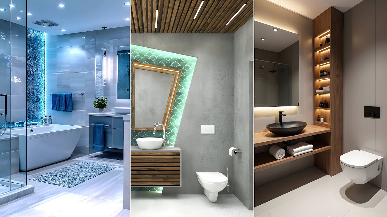 🛁 100 MODERN BATHROOM DESIGN IDEAS 2026 - SMALL BATHROOM DECORATION IDEAS - BATHROOM DECOR IDEAS