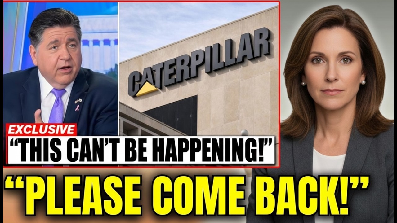 Governor of Illinois ERUPTS After Caterpillar LEAVES Illinois for Texas!