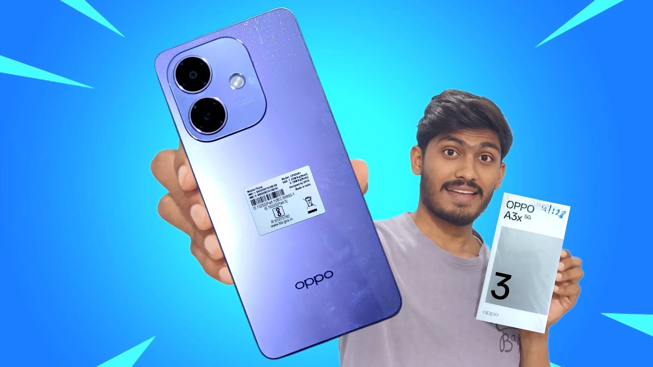 Oppo A3x unboxing and First Impressions Aditya Mobile