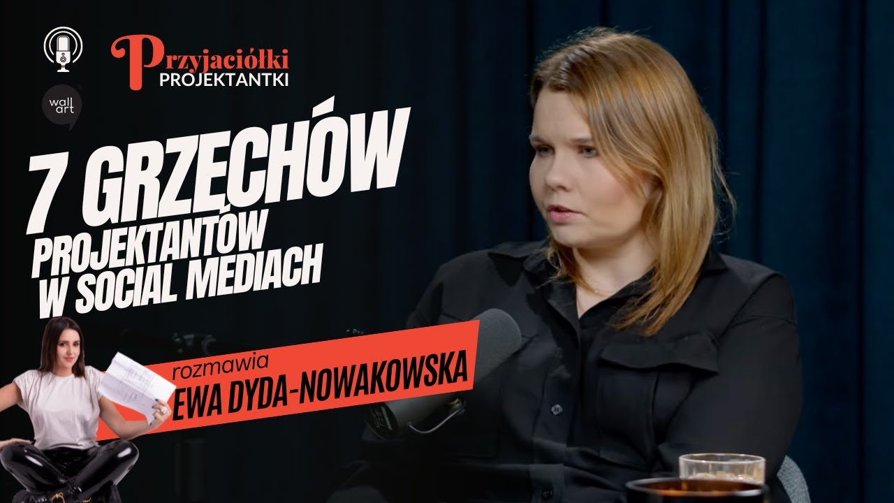 7 grzechów projektanta w social mediach. 02/03 wywiad z Magdą Skibką