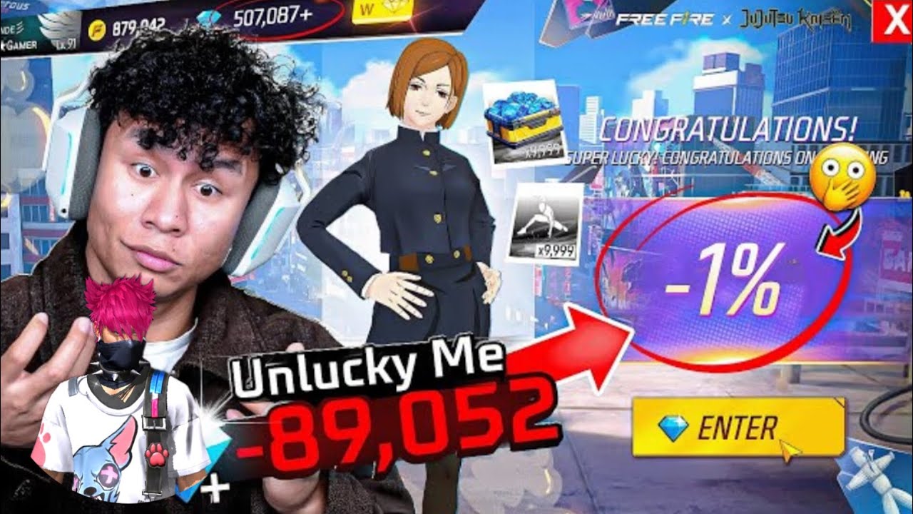 Free Fire New Mystery Shop Unlucky me what's the Discount 😨 #freefire #video @TondeGamer 