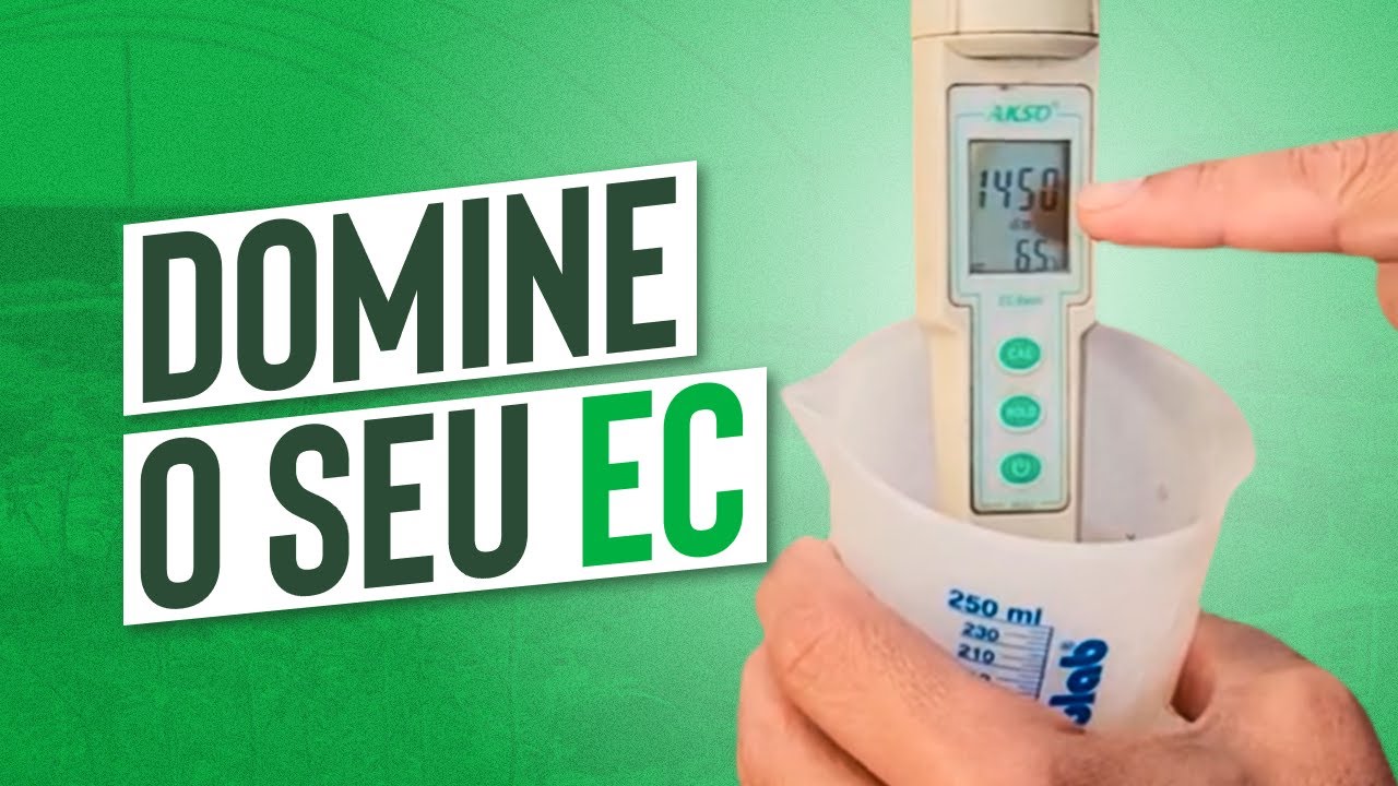 Como dominar o EC da sua Hidroponia - Ele pode ser seu melhor aliado