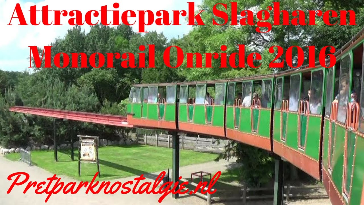 Attractiepark Slagharen - Monorail 2016 Onride POV