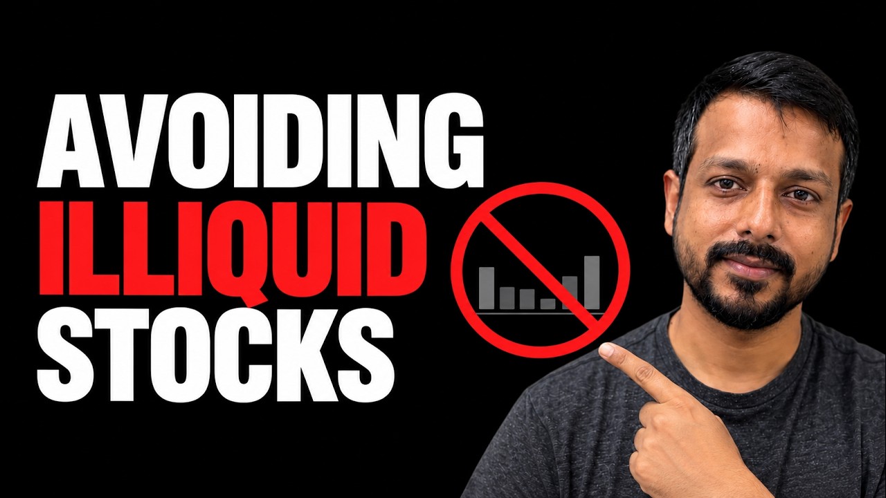 Why I Avoid Illiquid Stocks #swingtradingindia