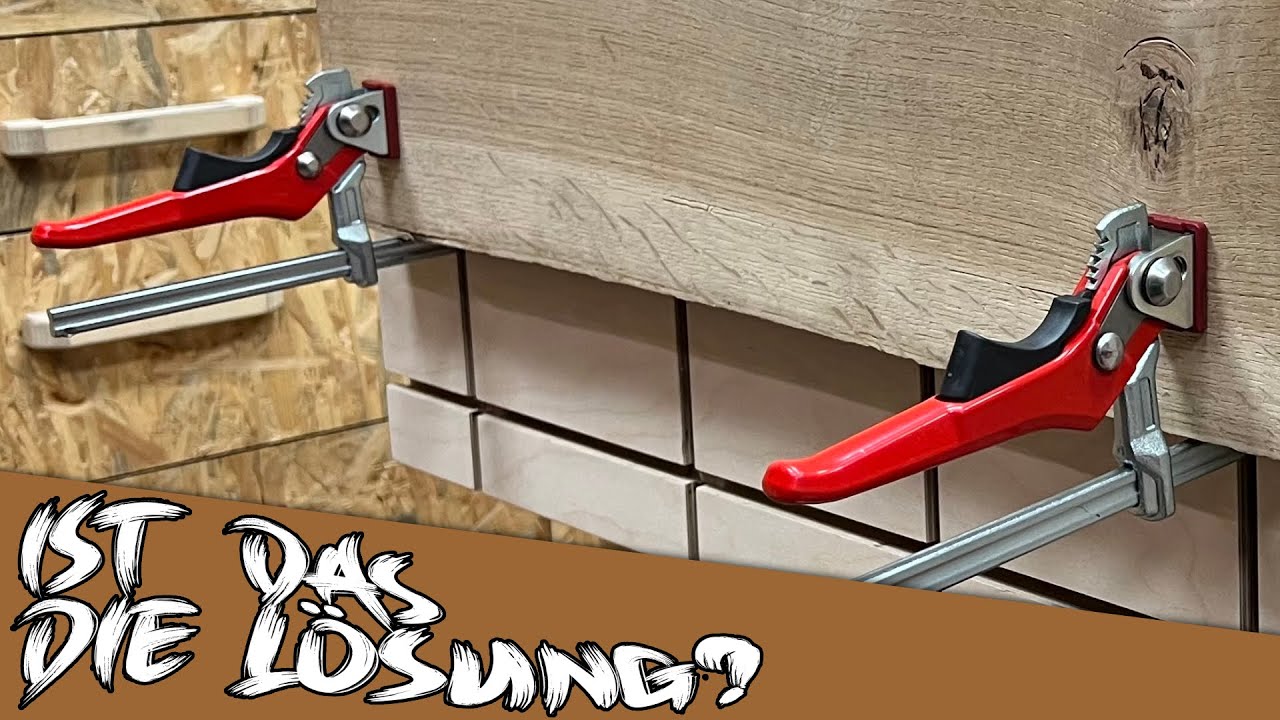 T-Nut Spannvorrichtung für jede Werkbank | Schnell und einfache Vorrichtung für die Werkstatt