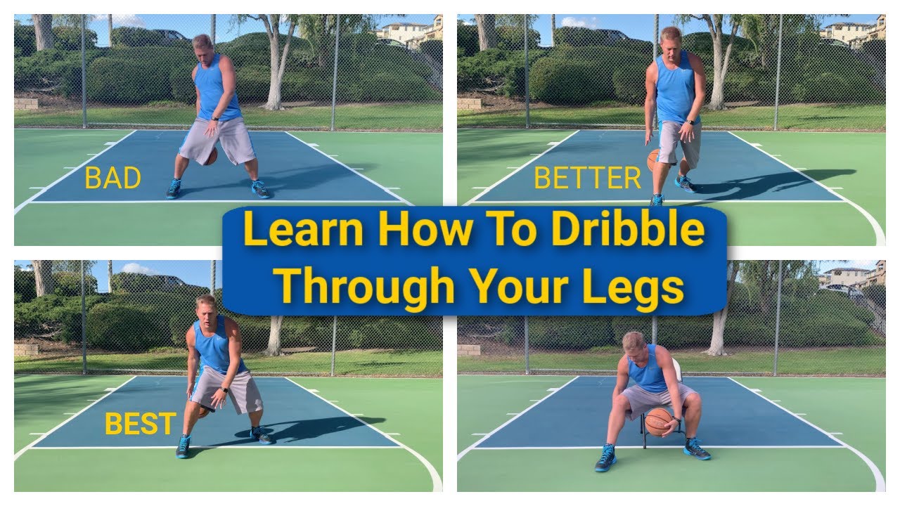 Dribbling Lesson 8  Dribble Through the Leg