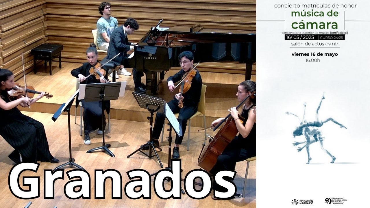 Granados: Quinteto con piano en sol menor