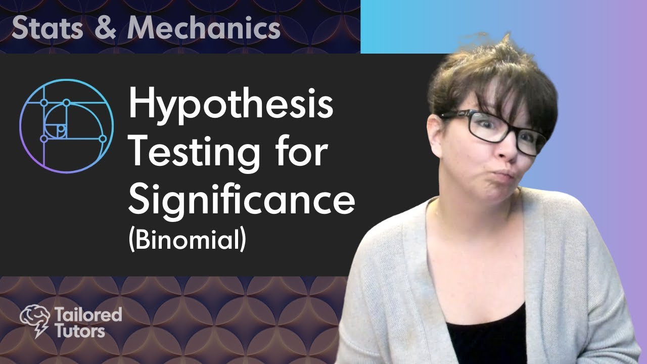 Hypothesis Testing for Significance (Binomial) | A Level Maths
