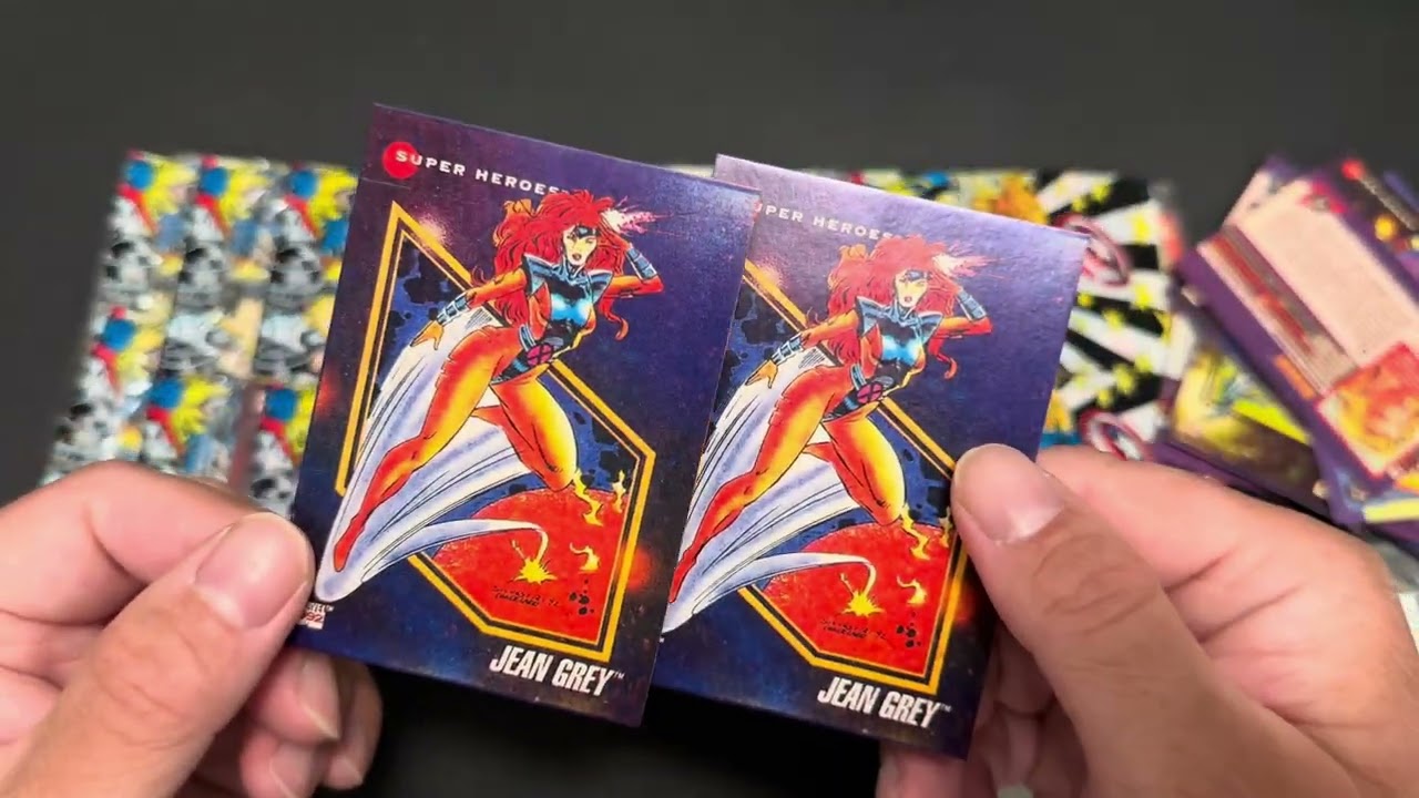 Opening packs of 1992 Marvel Universe Series III “bootleg” reprints from Philippines