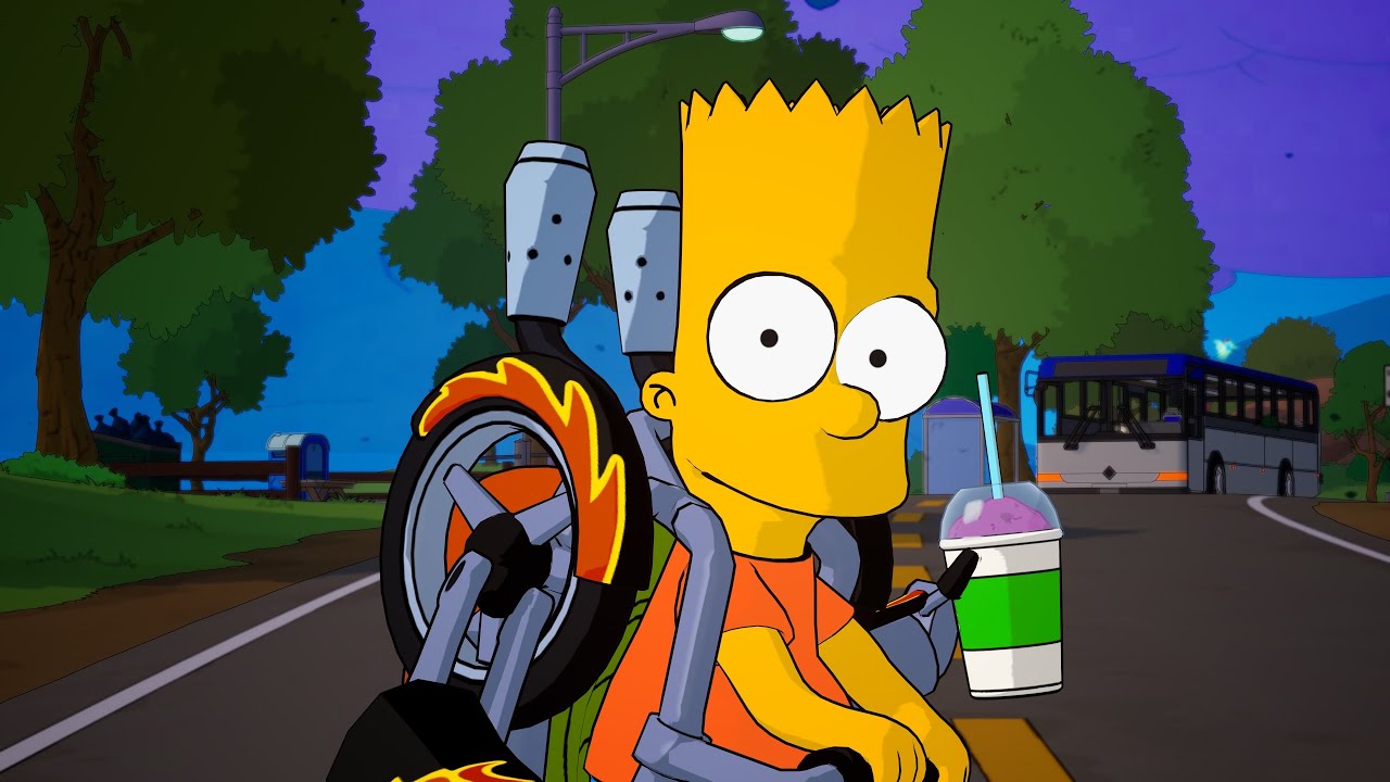 Bart Simpson | Fortnite CH6MS2 Showcase Gameplay