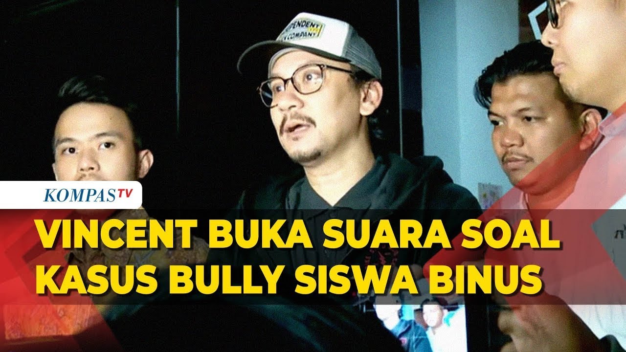 [FULL] Vincent Buka Suara Terkait Kasus Bully Siswa Binus School Usai Diperiksa Polisi