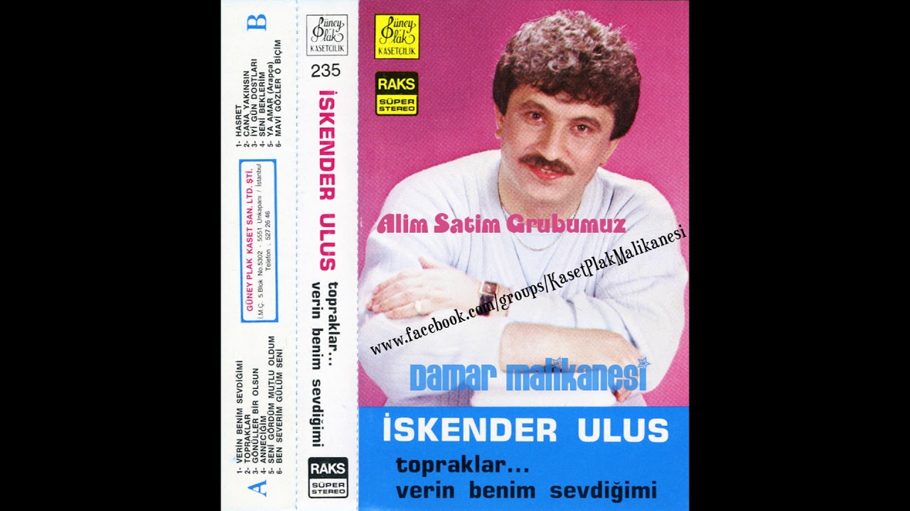 Iskender Ulus - Iyi G&uuml;n Dostlari 1988