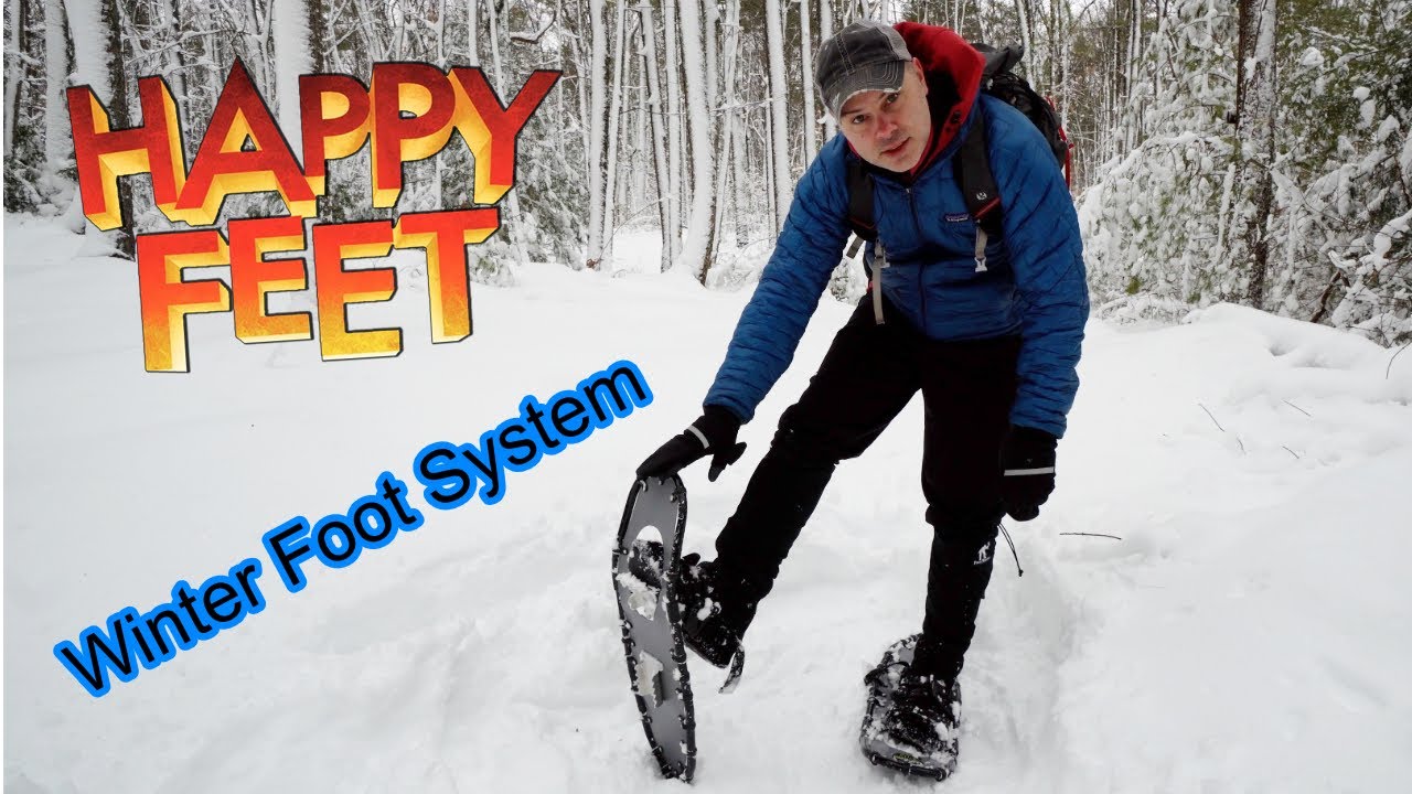 WARM and DRY FEET winter backpacking