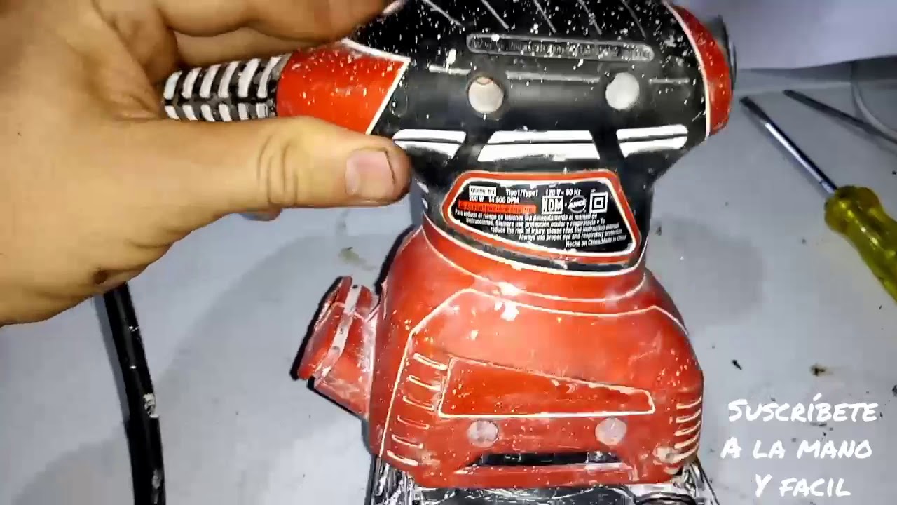 Reparando lijadora B/Dker