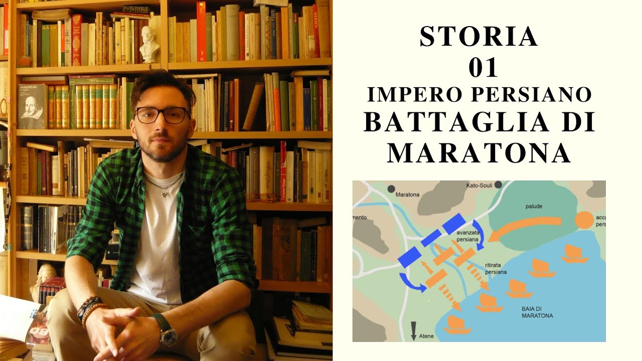 STORIA - L' IMPERO PERSIANO (breve Introduzione), BATTAGLIA di MARATONA (1 di 2).