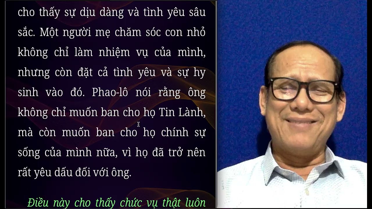 Tấm lòng người hầu việc Chúa