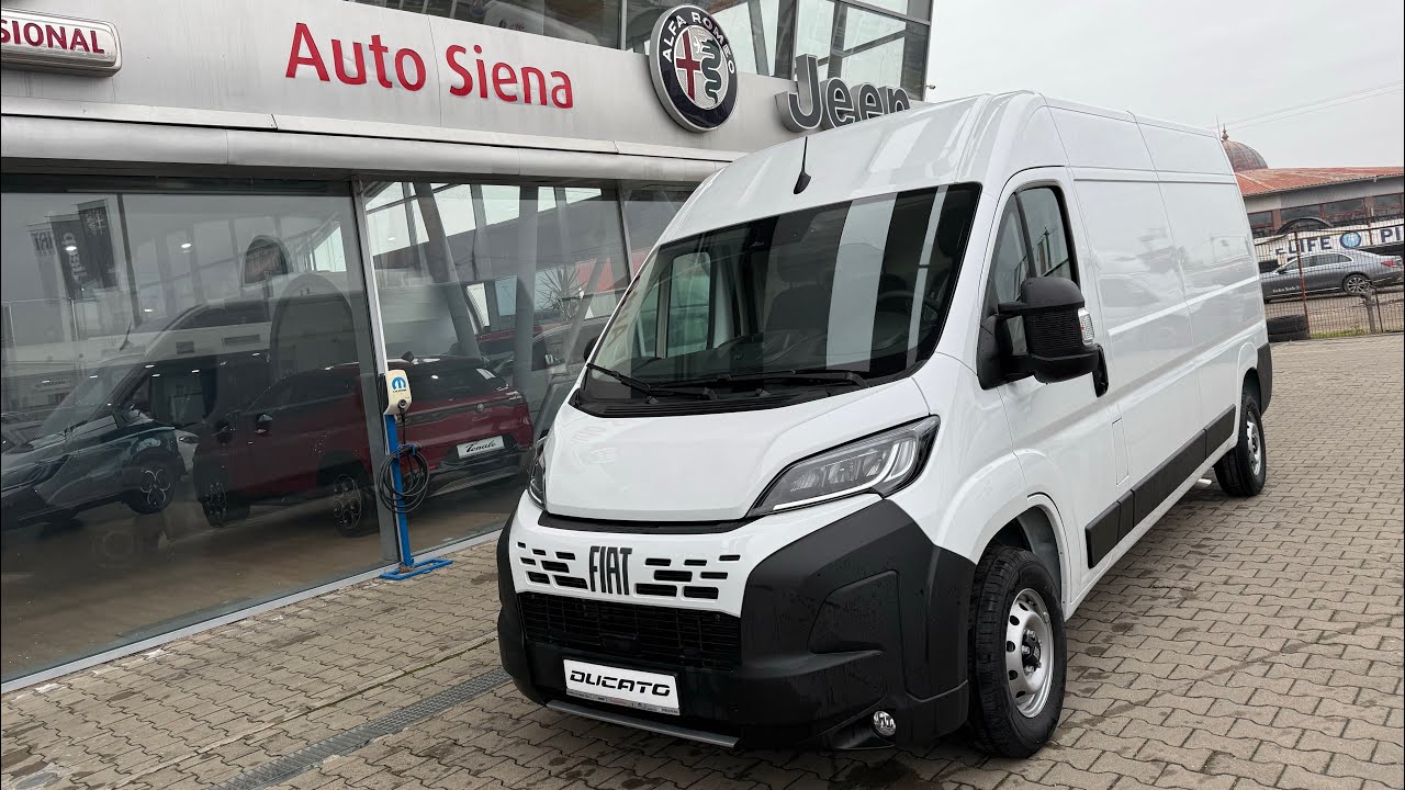 Fiat 290 Ducato FaceLift 2025 Van L4H2 13mc LED Cul. 549 Ducato White AutoSiena
