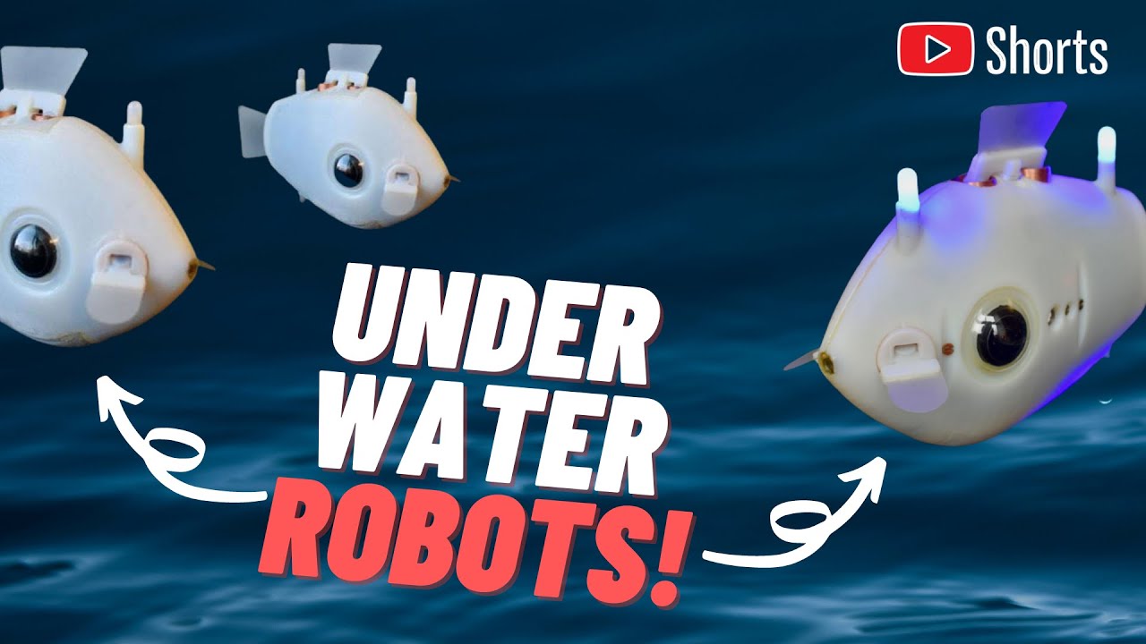 Harvard Scientists made a underwater robot 🔥🔥🔥 #Shorts