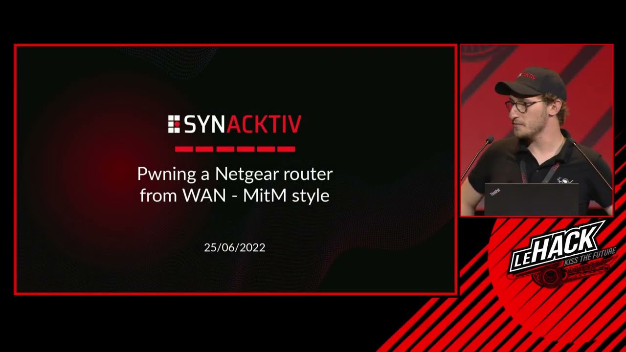 🇫🇷 PWNING A NETGEAR ROUTER FROM WAN   MITM STYLE