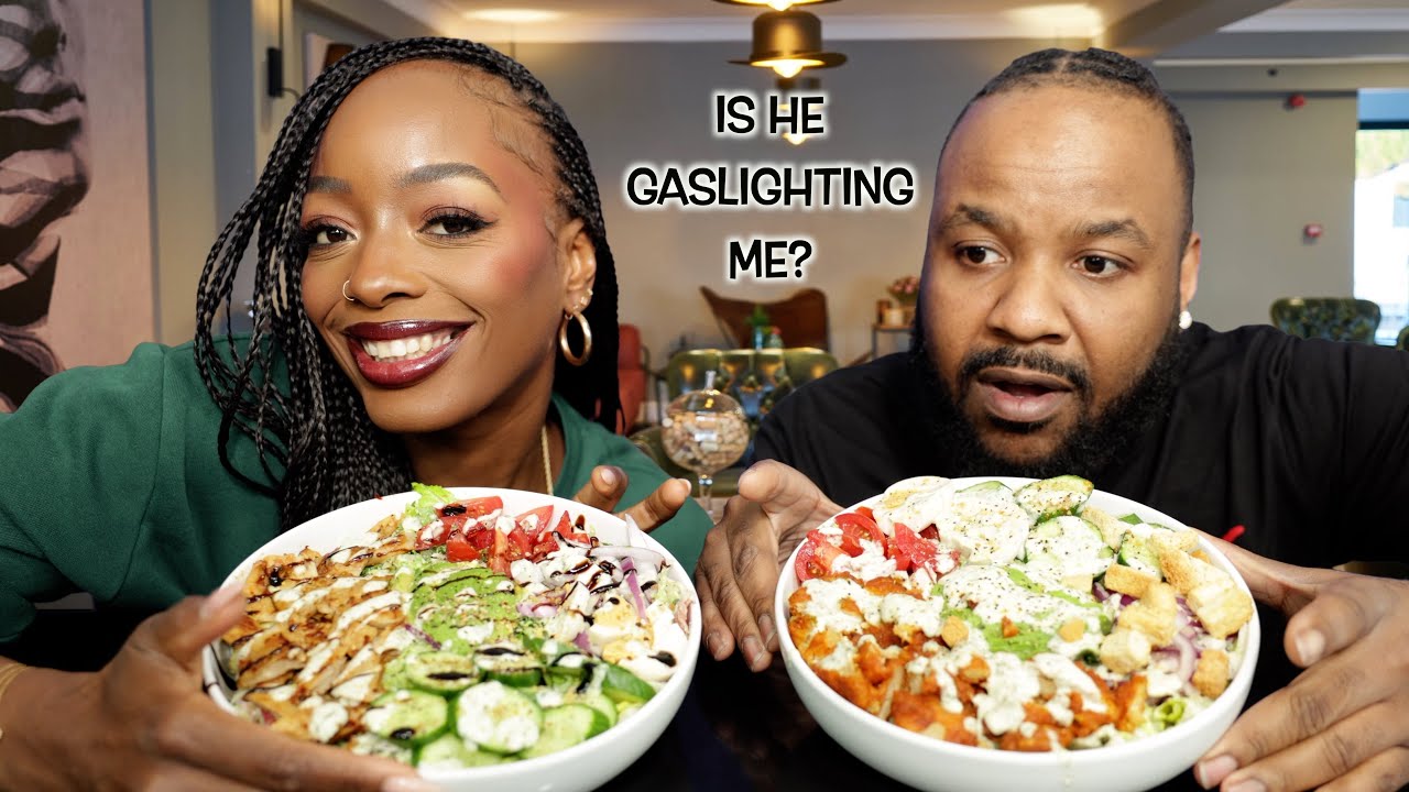 Нашла веганский корейский ресторан барбекю | Поездка в Лас-Вегас | Мукбанг с веганским куриным са...